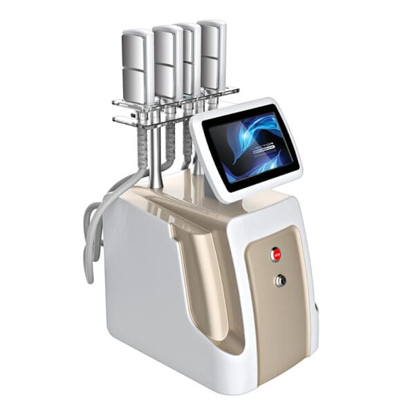 Ένα μηχάνημα ομορφιάς με το EMS 360 Cryolipolysis Body Contouring Machine προς πώληση διαθέσιμο για περιγράμματα σώματος.