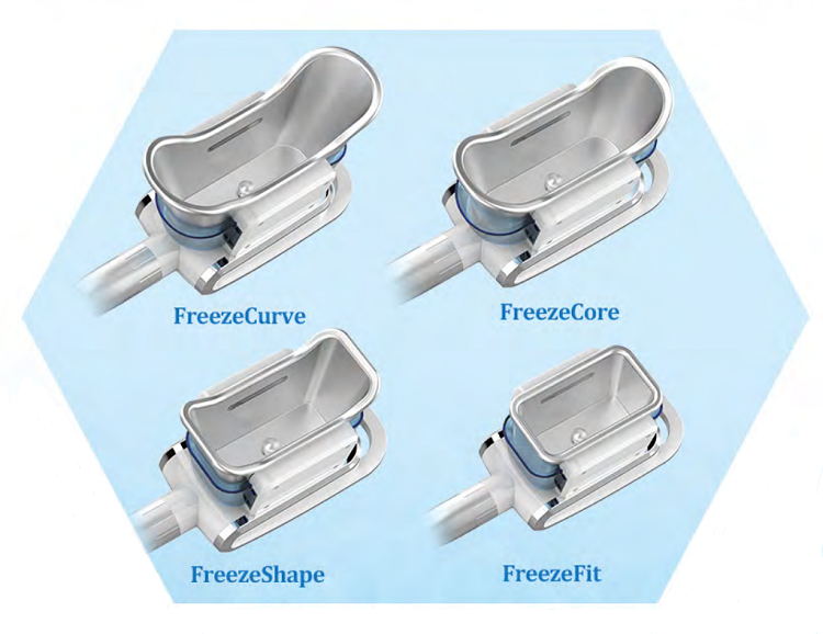  4 Χειρολαβές 360 μοιρών Περιβάλλον Ψύξη Μηχανή Κρυοθεραπείας Γλυπτική Σώμα 4D Ψύξη Μηχανή Κατάψυξης Λίπους Κρυολιπόλυσης προς Πώληση