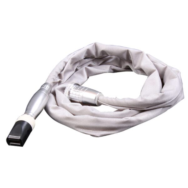 A white cord attached to the Best Vacuum Therapy Machine Professional For Face And Body.