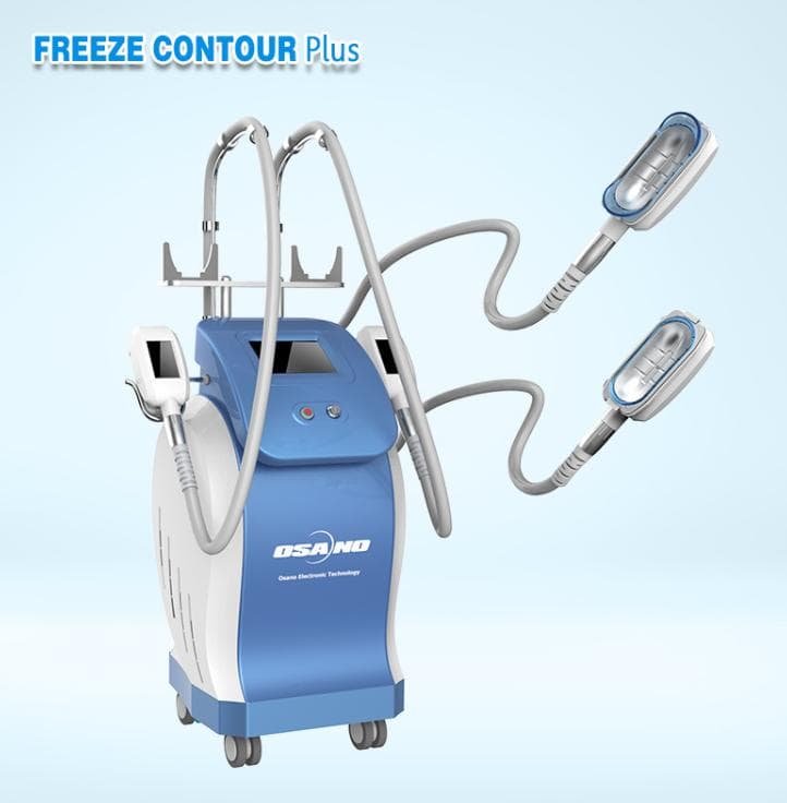 The freeze contour plus machine is showcased at COSMOBEAUTY Barcelona 2018.