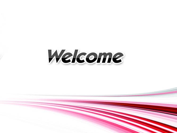 Ροζ και λευκό φόντο με τη λέξη Welcome, ιδανικό για Beauty Machines Distributors Two Handles Cryolipolys Cryo Cooling Device.