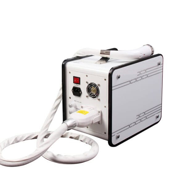 A portable Professional Portable Rf Radio Frequency Facial Treatment For Skin Tighten+Skin Firming machine with a cord attached to it.