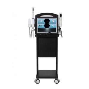 An image of the Portable 4 In 1 Best Hifu Machine with two monitors on it.