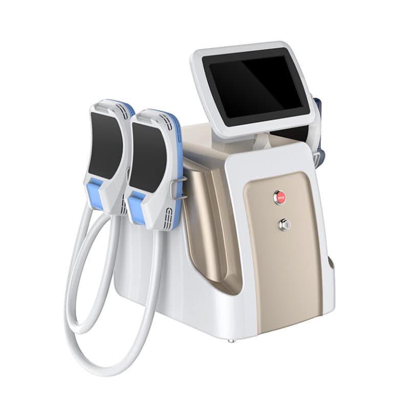 A machine for sale that is used to remove fat from the body, called Emslim Machine For Sale.