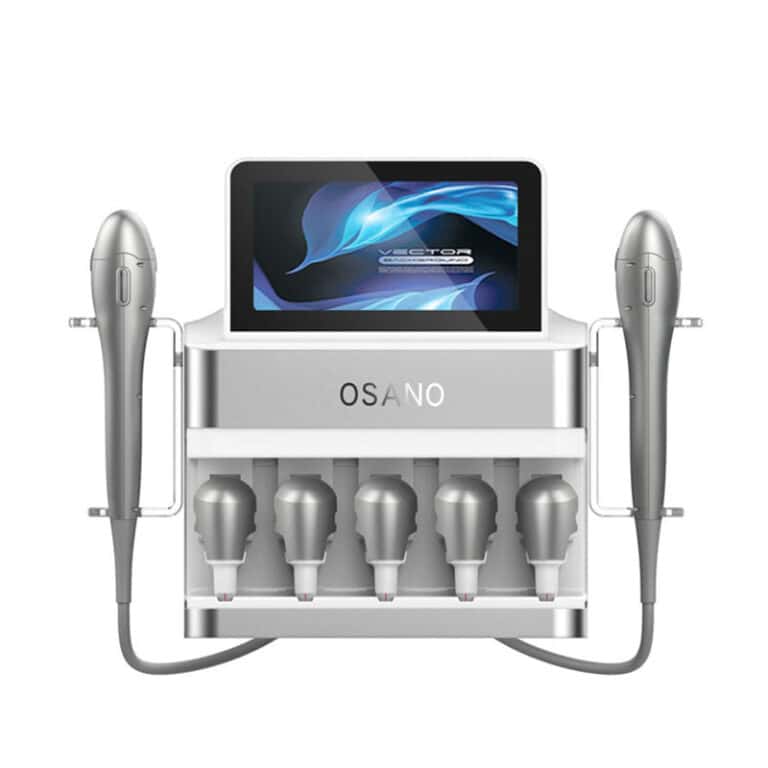 An advanced Best Portable High-Intensity Focused Ultherapy Hifu Machine equipped with a tablet and a tv for enhanced user experience.