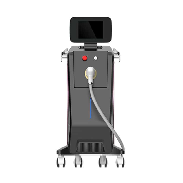 An image of a Gold Standard 808 Least Painful Laser Hair Removal Machine on a white background.