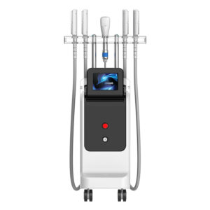 しわを取り除くために使用されるプロフェッショナル テクノロジーの空気圧ベスト衝撃波療法マシンの画像。