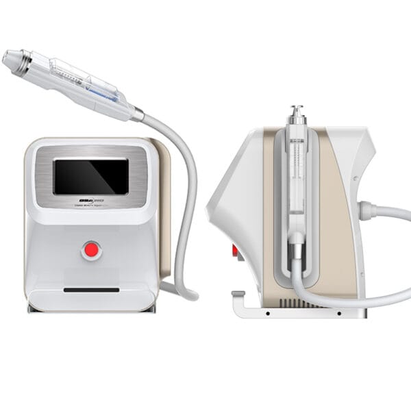 An image of the Best RF Beauty Device, 3 IN 1 Electroporation Cryotherapy combined with a laser machine.