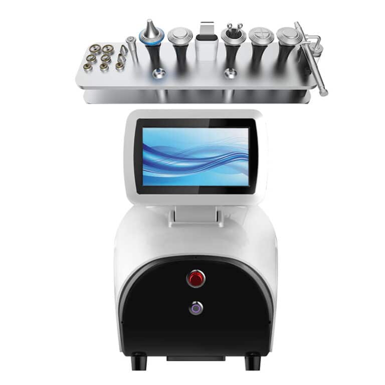 An image of a Facial Multifunction Hydrafacial MD Machine with a monitor on it.