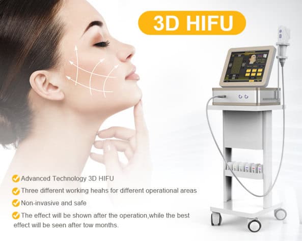 Pasos de operación de la máquina 3D Hifu