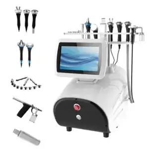 Advanced facial hydration machine with multiple treatment tools and accessories for skincare and facial treatments.