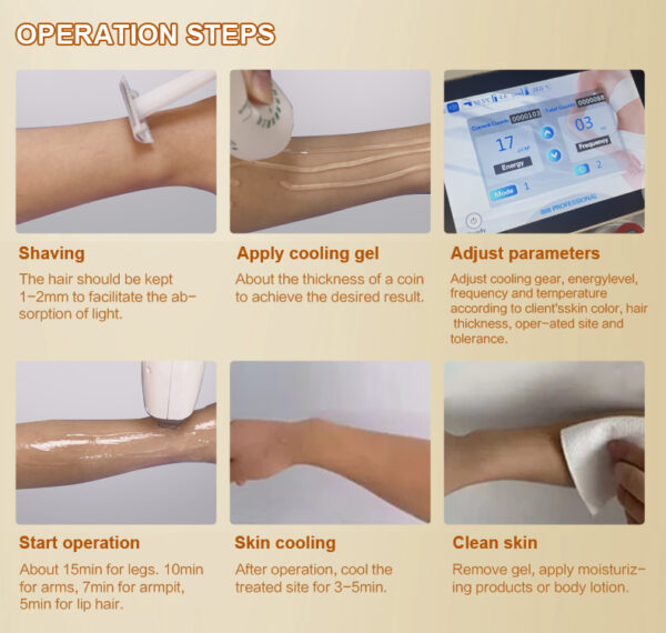 OSANO Portable 808nm Diode Laser Machine for Hair Removal