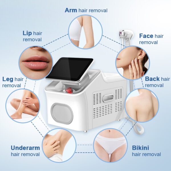 808nm Ice Diode Laser Hair Removal Machine for Sale