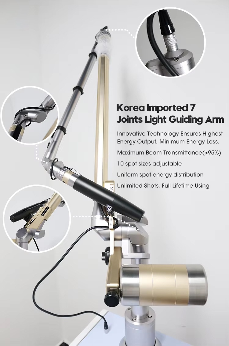 Freckle Eliminate Equipment Picosecond Laser Tattoo Removal Machine