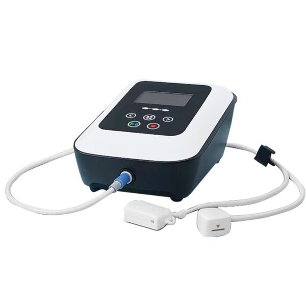 Air purification device for home respiratory health, featuring digital controls and sleek design for optimal comfort and clean air.