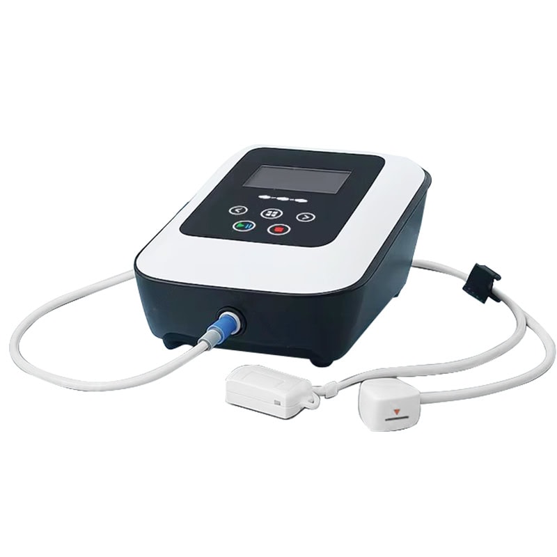 Air purification device for home respiratory health, featuring digital controls and sleek design for optimal comfort and clean air.