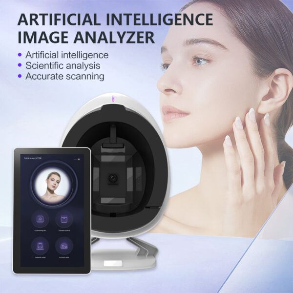 Advanced Skin Analysis Device with Multispectral Imaging for Precise Skin Diagnostics.