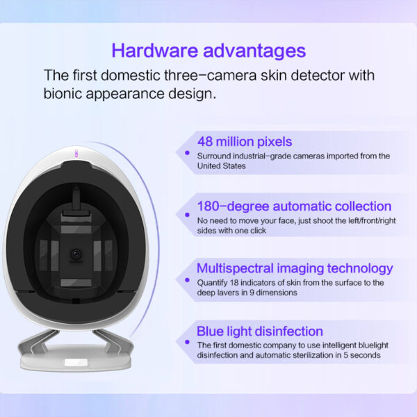 Osano Advanced Skin Analysis Machine with Multispectral Imaging Technology