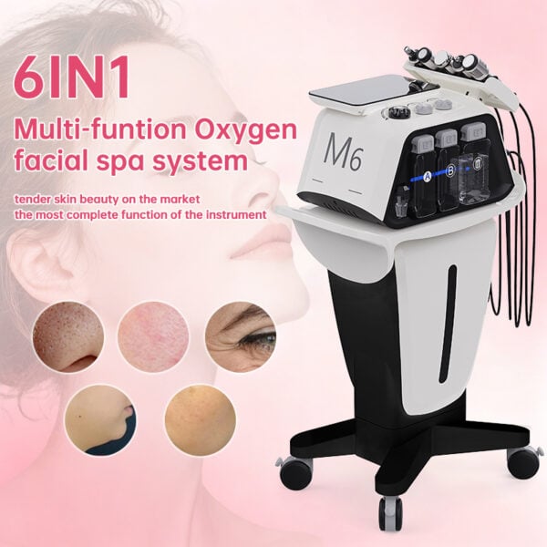 Hydra Facial Machine for Skin Care and Rejuvenation in Beauty Salons.