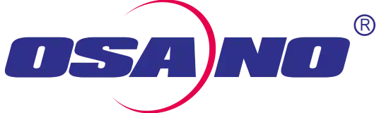OSANO logo displayed prominently with modern design, emphasizing digital innovation and cybersecurity solutions for businesses.