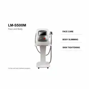 LM-S500M facial and body treatment device for skin tightening, body slimming, and face care.
